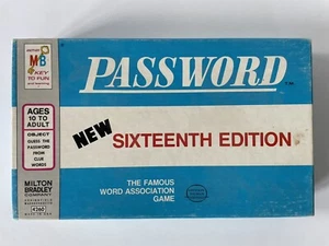 Vintage Password Game Sixteenth Edition Milton Bradley 1970 - Picture 1 of 4