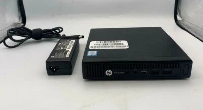 HP EliteDesk 800 G2 Mini PC i3-6100T 8GB RAM W/PSU (CHARGER) - OFFERS WELCOME - Image 1 of 4