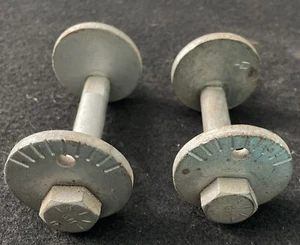 84-96 CHEVROLET CORVETTE C4 SET OF 2 REAR SUSPENSION CAMBER BOLT OEM /No Nuts - Picture 1 of 3