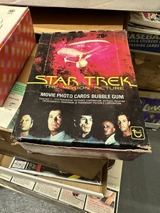 1979 TOPPS STAR TREK The Motion Picture Wax Box 36 packs Nice shape Kirk Spock - Picture 1 of 5