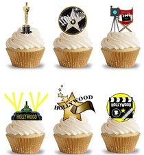 Hollywood immangiabile Muffin Torte immagine PARTY DECORAZIONE compleanno Movie Los Angeles Film