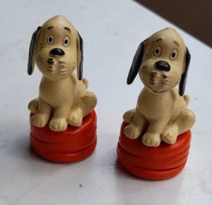 2 x Wum auf Kissen Loriot Aktion Sorgenkind ca. 7 cm hoch Schleich - Bild 1 von 1