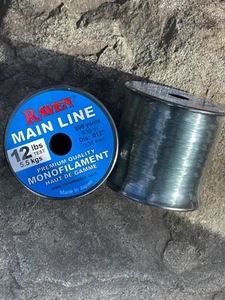 Raven Premium Monofilament fishing Line, 12 Lb Test Green, 630 Yds - Picture 1 of 2