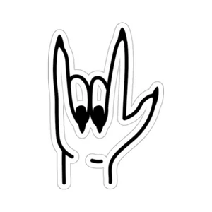 rock/metal Kiss-Cut Stickers - Picture 1 of 7