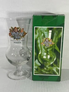 Rainforest Cafe Vintage collector's Hurricane Souvenir glass NEW with box - Bild 1 von 6