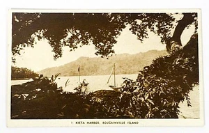 Vintage Postcard Kieta Harbor, Bouganville Island Papua New Guinea North Solomon - Picture 1 of 3