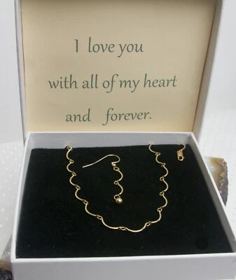 14 Carat Gold Filled Looped Bar Chain Bracelet perfect Gift Bridal Girlfriend214 - Изображение 1 из 3