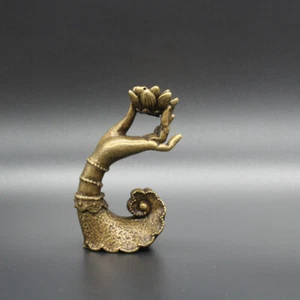 Antique collection antique Buddha hand incense inserted crafts decoration - Bild 1 von 7