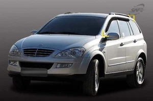 Smoke Tinted Weather shields 4pcs for 2006 -2014 Ssangyong Kyron - Picture 1 of 7