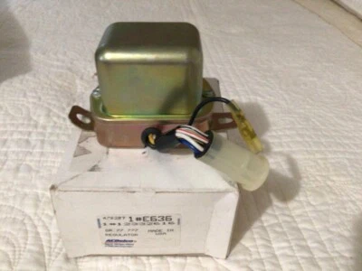 AC Delco # E636 Voltage Regulator ( 1981-82 Chevy Luv, 1981-86 Izusu, 1976 Opel) - Image 1 of 4
