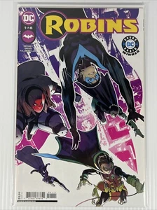 Robins #1 Baldemar Rivas Cubierta 1ª aplicación. Jenny Wren DC Comics 2022 casi nuevo/muy bueno - Imagen 1 de 5