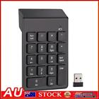 18 Keys 2.4ghz Wireless Numeric Keypad For Accounting Teller Laptop Notebook