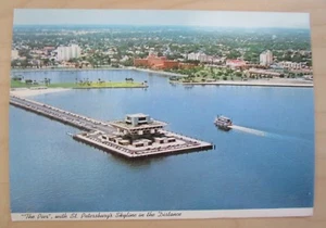 Postcard The Pier with St Petersburg's Skyline in the Distance Aerial View - Picture 1 of 6