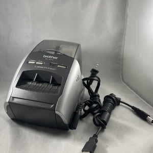Brother QL-570 Professional High Res Thermal Label Printer Bundle Cord & Labels - Picture 1 of 9