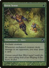 Keen Sense Planar Chaos NM Green Uncommon MAGIC THE GATHERING CARD ABUGames