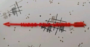 Vintage Marco Polo Lounge Red Arrow Cocktail Stirrer Swizzle Stick - Picture 1 of 3