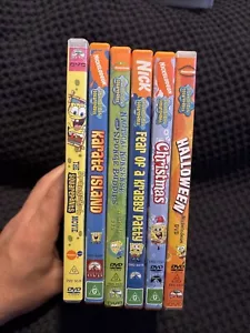 Spongebob Squarepants x 6 DVD Mixed Bundle Lot Region 4 PAL Nickelodeon Cartoon - Picture 1 of 9