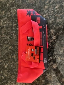 Trader Joe's Mini Insulated Tote Lunch Box Bag Red LIMITED EDITION New NWT - Picture 1 of 10