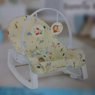 Sanrio Baby Bouncer Rocker Toddler Seat boxed Hello Kitty Fisher-Price Washable - Изображение 1 из 4