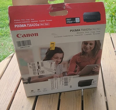 Brand New Canon PIXMA TS6420a Wireless Inkjet Printer All-In-One Printer - Image 1 of 4