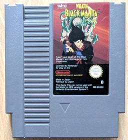 Wrath of the Black Manta Nintendo NES Spiel Guter Zustand