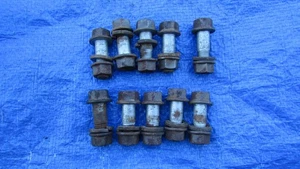 90-93 Nissan 300zx b1 10 rear axle mounting nuts and bolts NA - Picture 1 of 3