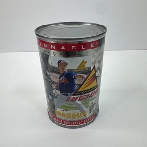 NEW SEALED 1997 PINNACLE INSIDE GREG MADDUX ATLANTA BRAVES 10 CARDS IN CAN - Picture 1 of 4