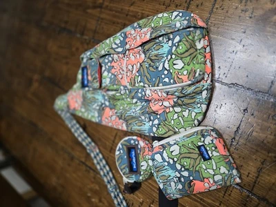 Mochila Bandolera Kavu Lona Cuerda Cuerda con Cartera y Monedero Foto 1 de 4