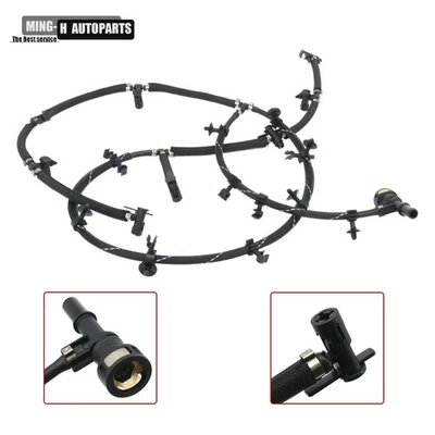 NUEVO Kit de línea de retorno de inyector de combustible apto para Ford F-350 F-450 F-550 Super Duty 6,7 L Foto 1 de 4