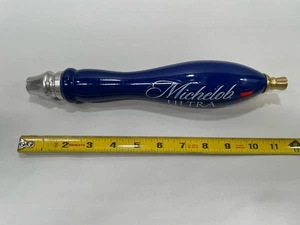 MICHELOB ULTRA CLASSIC STYLE WOODEN BAR TAP HANDLE BEER KEG MARKER VINTAGE - Picture 1 of 6