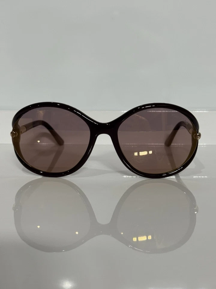 Gafas de sol Tom Ford Melody TF-1090 48Z violeta redondo acetato espejo para mujer” Foto 1 de 4