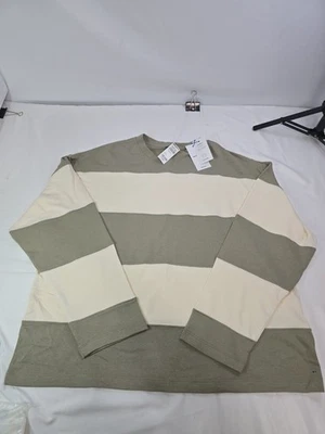 Jack &Jones Original Oversized Loose Fit Shirt NWT Men's Sage/Cream Size XL - Image 1 of 4