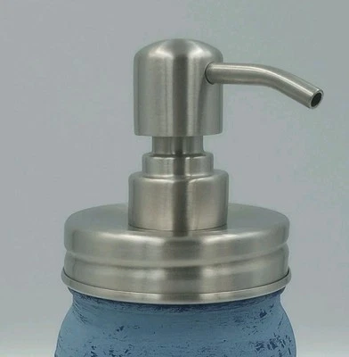 Mason Jar Stainless Steel Soap, Lotion, Body Oil Pump Dispenser Replacement Kit - Image 1 of 4