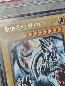 Green Foil Blue-Eyes White Dragon PSA 9 Duelist League Promo DL09-EN001 Yugioh - Bild 1 von 3
