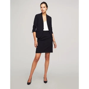 Anne Klein Damen schwarz Executive Collection Einknopf Blazer Jacke Gr. 10 - Bild 1 von 7