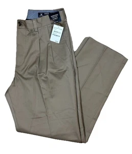 Neu Nordstrom Shop Classics beige plissierte Anzughose für Herren 34 x 31 - Bild 1 von 8