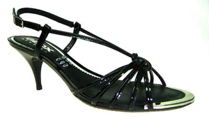Women's GEOX D-Edie F-Patent Leather Sandals Size EU-36 US- 6 - Picture 1 of 6
