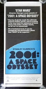 2001: A SPACE ODYSSEY Original Daybill Re Release Movie Poster 1978 - Picture 1 of 1