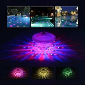 Underwater Lazy Spa Hot  Tub Swimming Pool Floating Sensory Colorful LED Lights