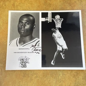 Marquis Estill- Signed 8x10 Media Relations Photo - University Of Kentucky ￼ - Picture 1 of 2