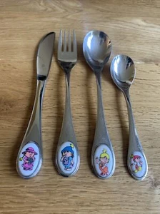 WMF Die Klexe Kinderbesteck 4 Teile selten aus den 80er Jahren - Bild 1 von 13