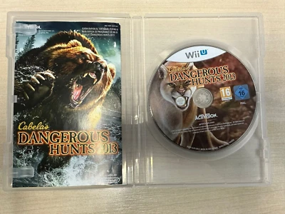 Cabela's Dangerous Hunts 2013 Wii U (RARE) - Image 1 of 3