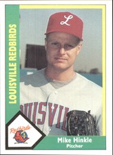 1990 Louisville Red Birds CMC #5 Mike Hinkle