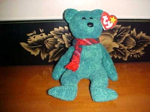 WALLACE the Teddy Bear - TY BEANIE BABY **Neuwertig** - Bild 1 von 2