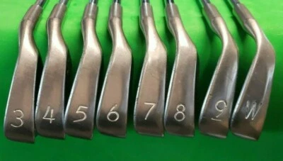 NEAR MINT Ping Eye 2 Iron Set Pat Pend Upside Down Black 3-PW SERIAL# MATCH PE88 - Image 1 of 4