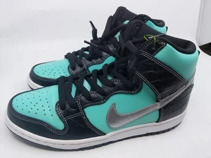 Nike SB Dunk High Diamond Supply Co. Azul Agua TIFFANY 653599-400 Talla 9 - Imagen 1 de 5