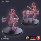 Centaur Female Axe | DnD Miniatures | Fantasy |Tabletop Gaming| Tabletop