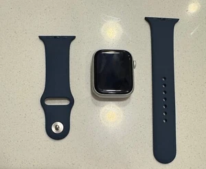 Apple Watch Series 9 (45mm, Aluminum, GPS, New OEM Band) – Excellent Condition - Picture 1 of 5