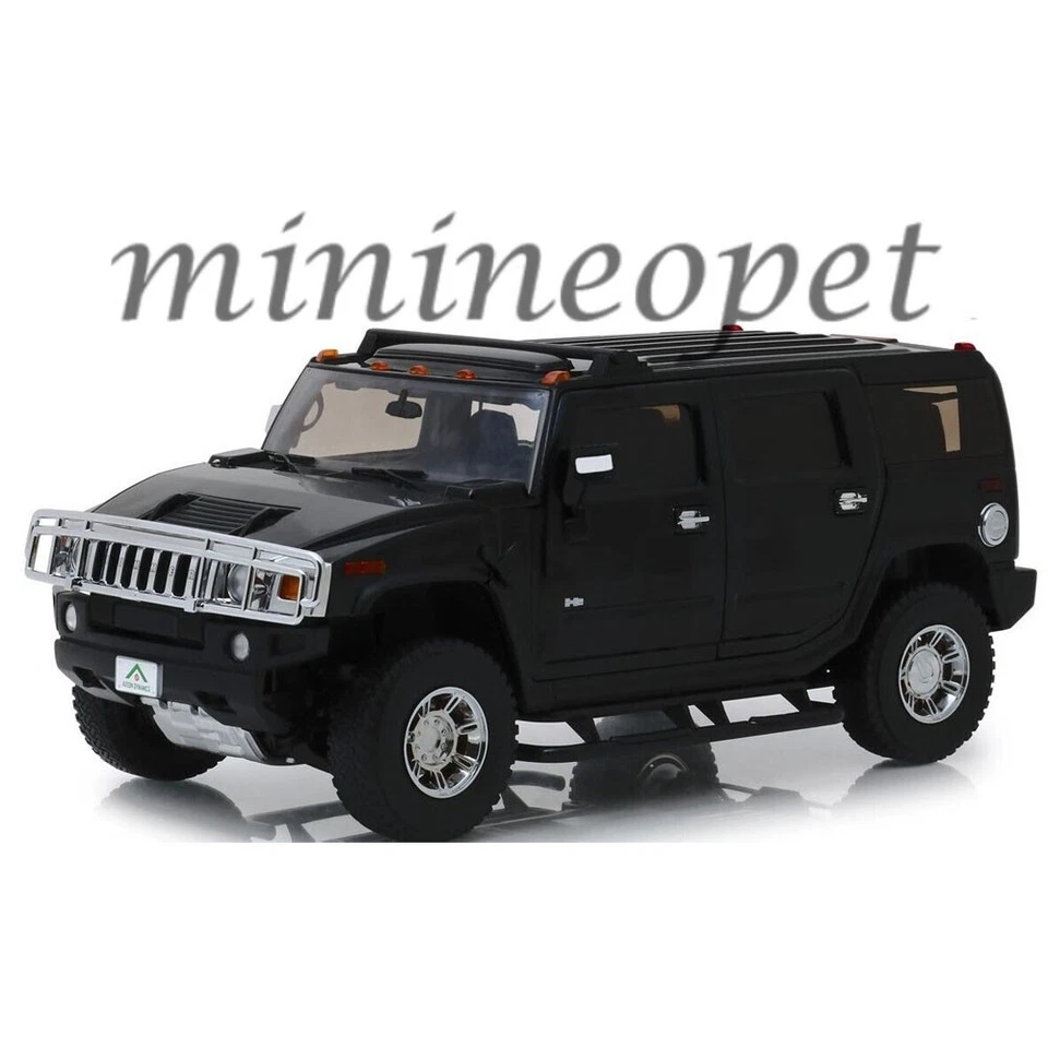 HIGHWAY 61 NCIS 2006 HUMMER H2 1/18 DIECAST MODEL CAR BLACK 18013 - Image 1 of 2