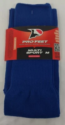  Calcetines Multideportivos Pies Profesionales Fútbol Béisbol Softbol Fútbol Medianos Nuevos con Etiquetas Azul Foto 1 de 4